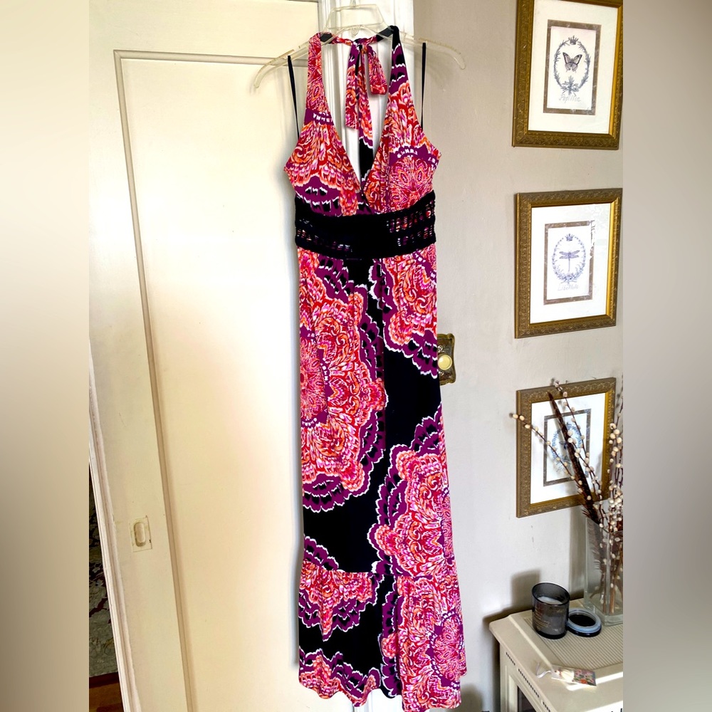 MAXI HALTER DRESS XL